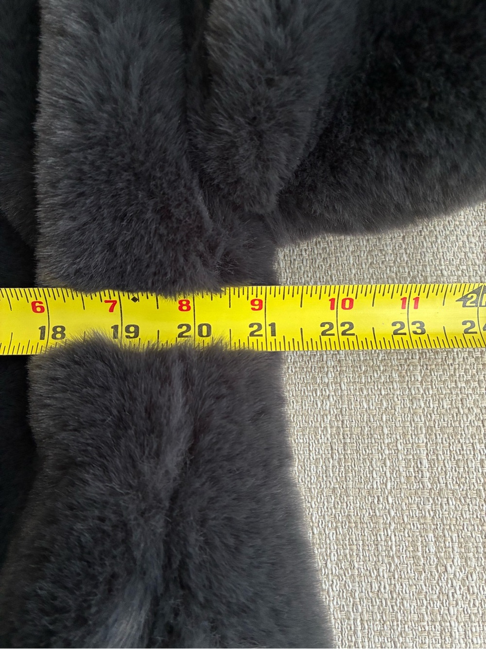 ZARA Faux Fur Coat Women’s Small Gray Oversized Fit - Picture 13 of 15